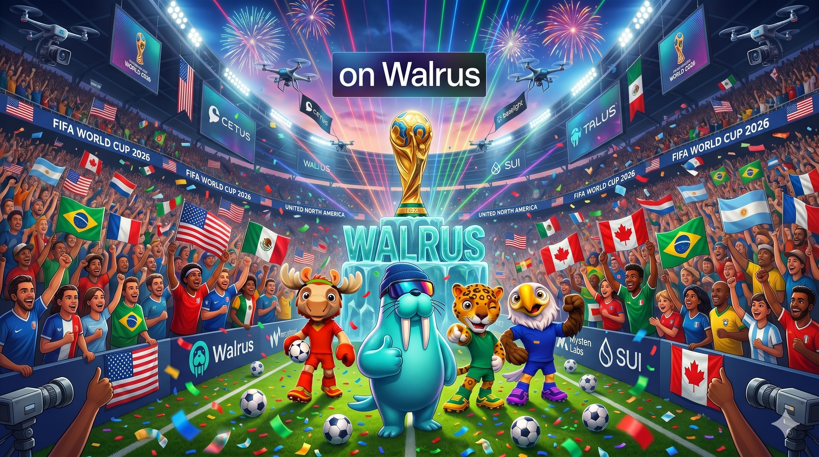 Walrus World Cup 2026 Centerpiece